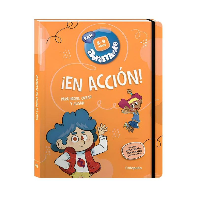 TOP10BOOKS - LIBRO ABREMENTE EN ACCIÓN 8-9 AÑOS / CATAPULTA EDITORES /