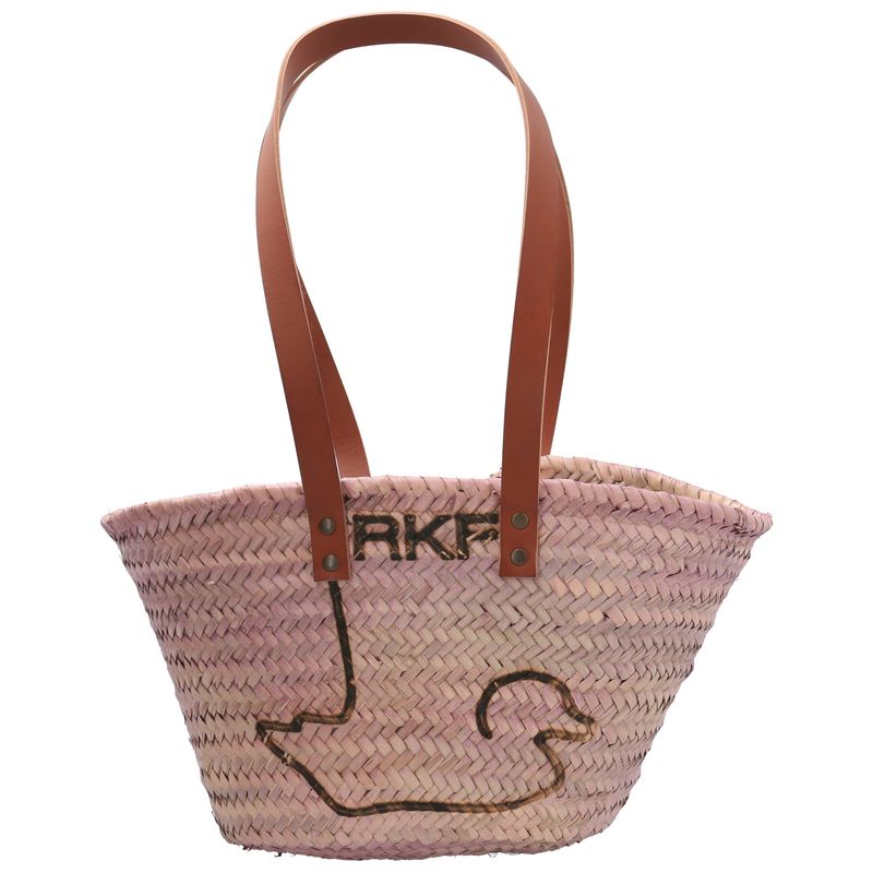 ROCKFORD - Cartera Rafia Mujer RKF Valencia Rosado ROCKFORD
