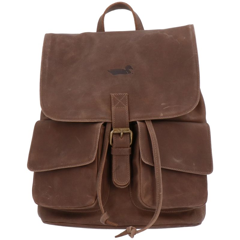 ROCKFORD - Mochila Cuero Mujer Rfcd RKF Backpack Café ROCKFORD