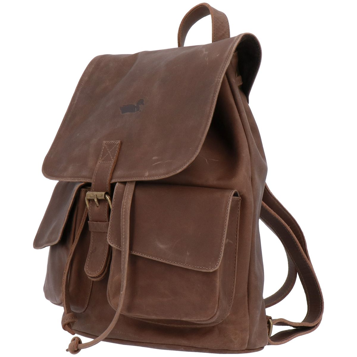 ROCKFORD - Mochila Cuero Mujer Rfcd RKF Backpack Café ROCKFORD