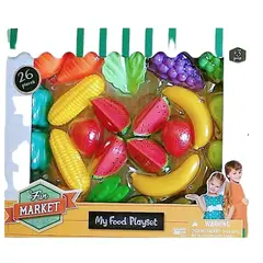GENERICO - Caja juguete de fruta y vedura