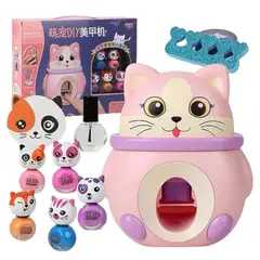 GENERICO - Set de Manicure Estampado de Uñas Para Niñas