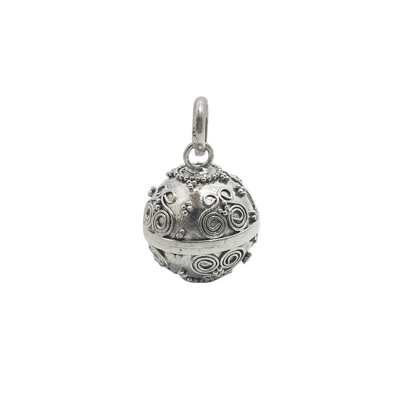 ANDREA COGGIOLA JOYAS - Colgante Llamador de Ángeles Plata Fina 925