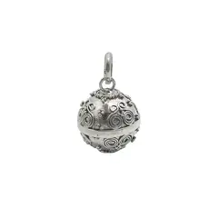 ANDREA COGGIOLA JOYAS - Colgante Llamador de Ángeles Plata Fina 925