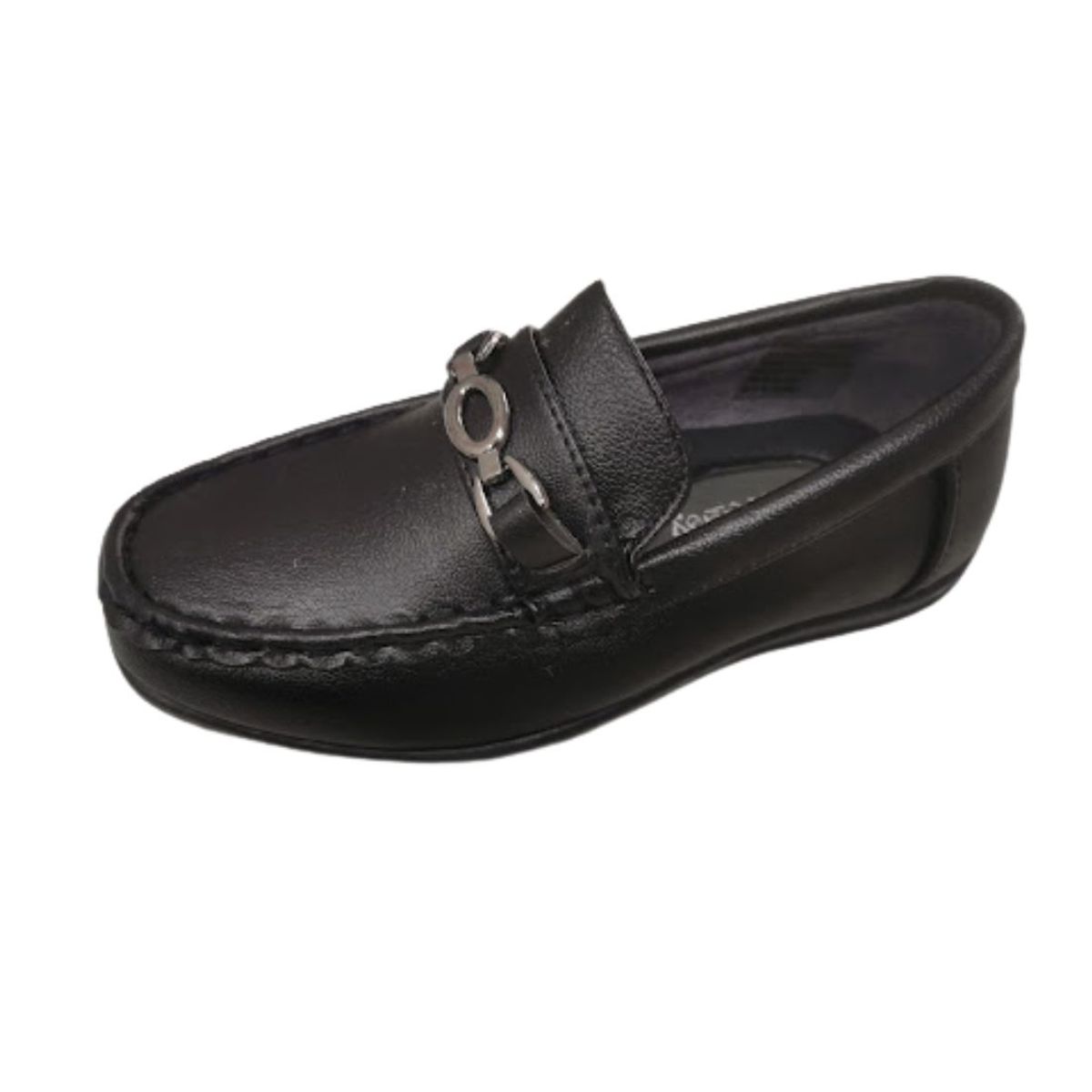 VINNYS OUTLET - Mocasín Niño Negro Formal