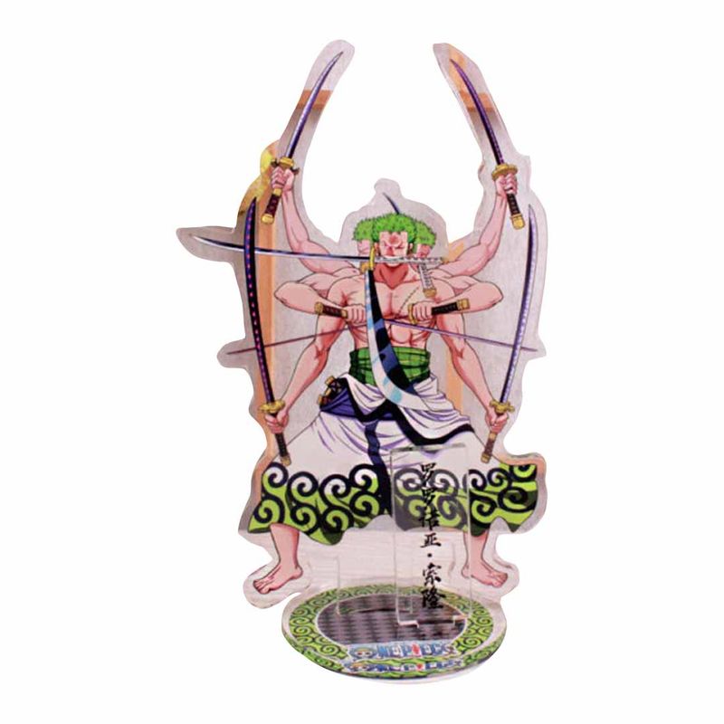 SM - Figura Acrilica Anime Zoro Samurai One Piece SM