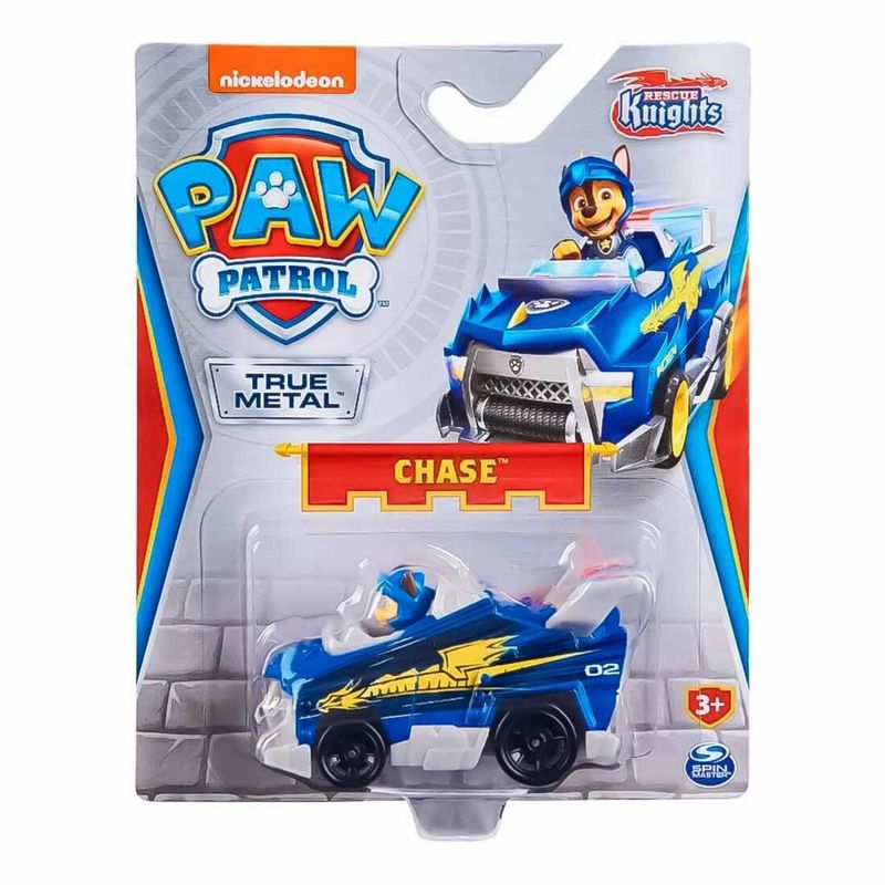 SPIN MASTER - Auto Chase Rescue Knight True Metal Paw Patrol Patrulla