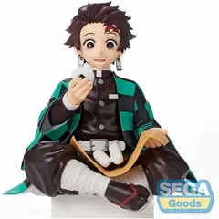 SEGA - Figura Tanjiro Kamado Posado con Niguiri Kimetsu No Yaiba