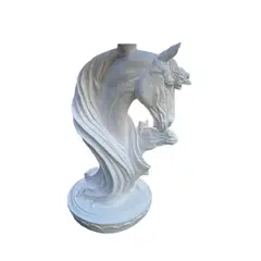 SAT NAM INSPIRES - Figura Caballo Decorativo White Line 60 cm