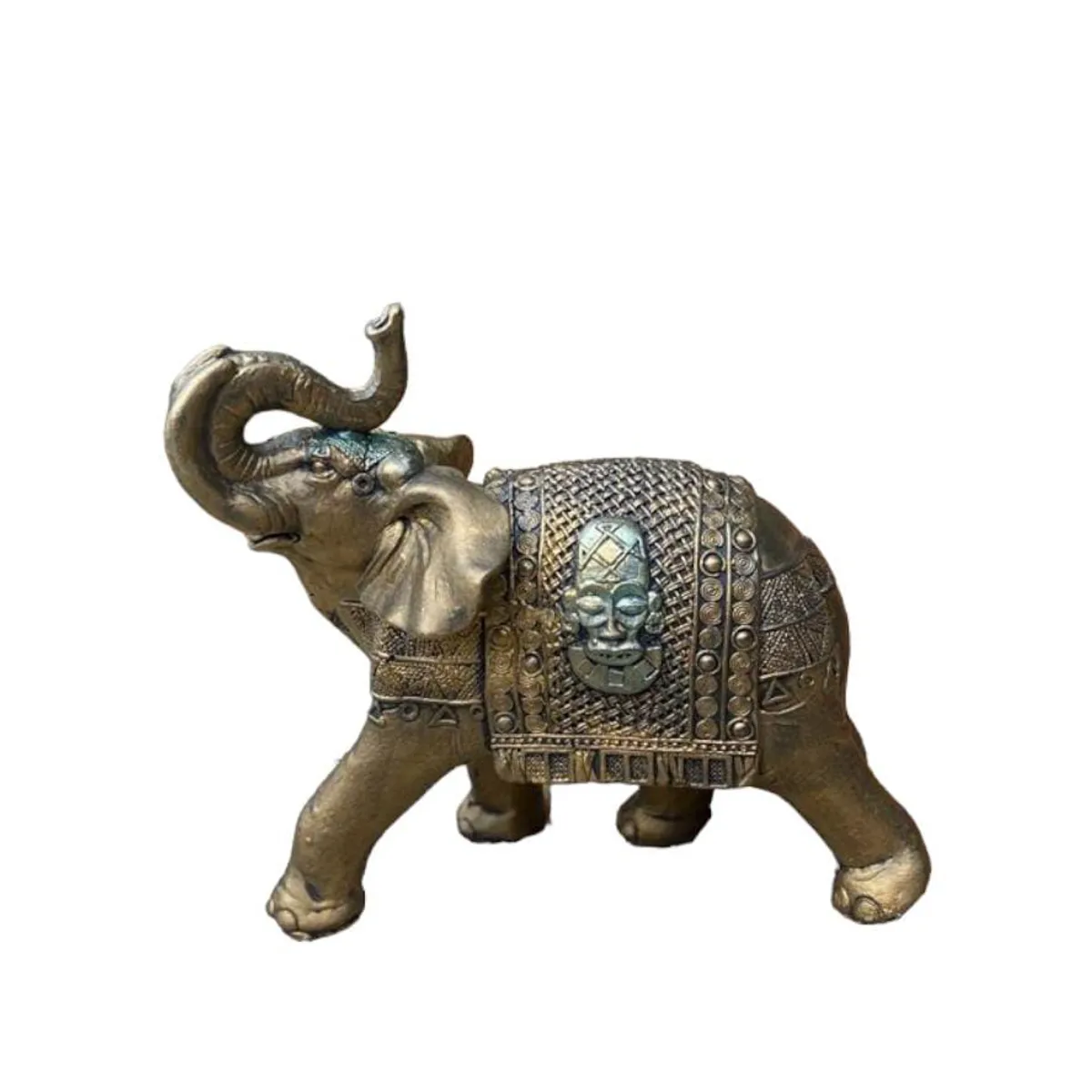 SAT NAM INSPIRES - Elefante Decorativo Golden 30 cm