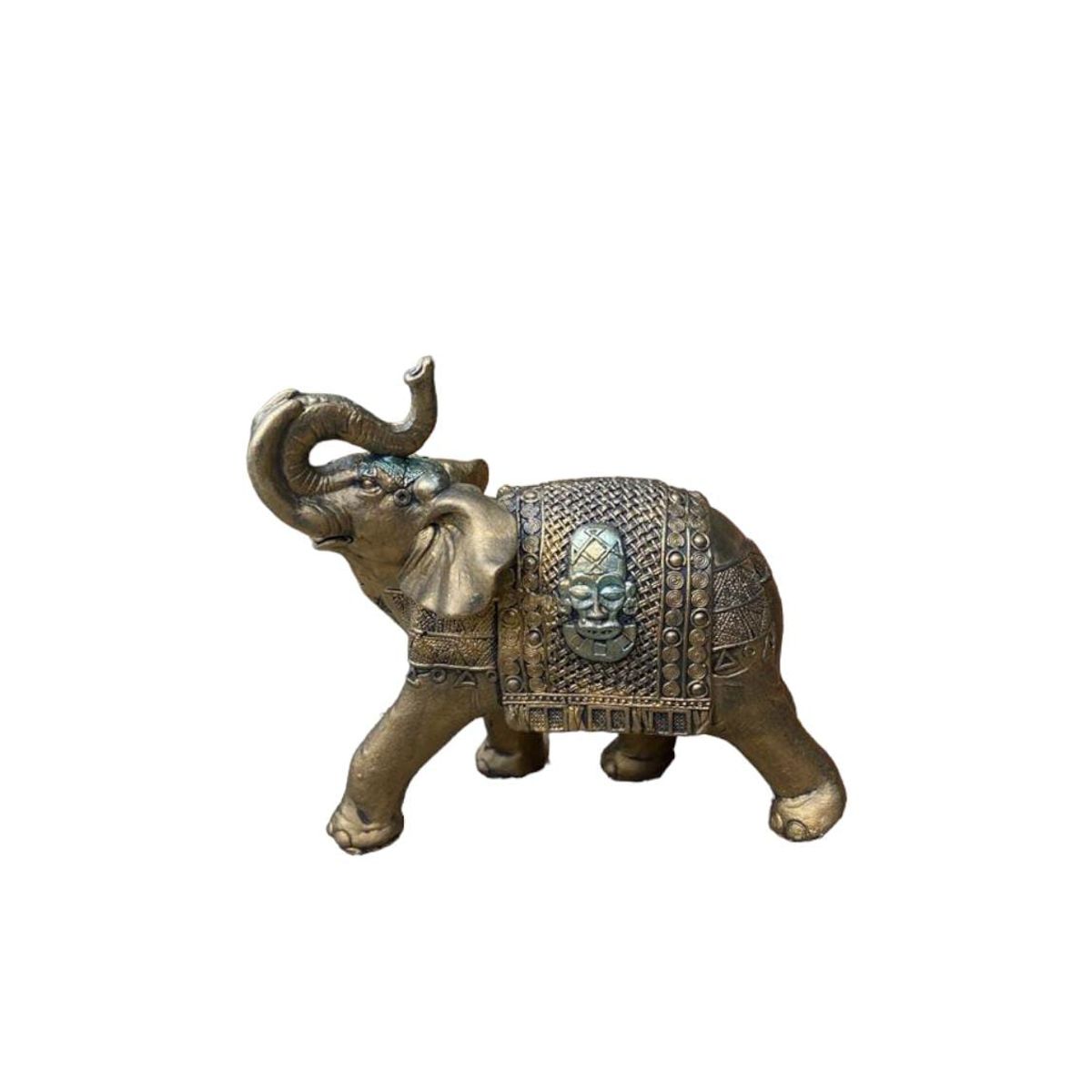 SAT NAM INSPIRES - Elefante Decorativo Golden 30 cm