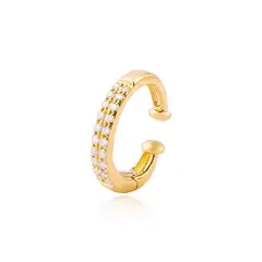 JB JOYAS BARON - Aros de Oro 18kt Diamante 9Pts Total SI/H Corte Brillante