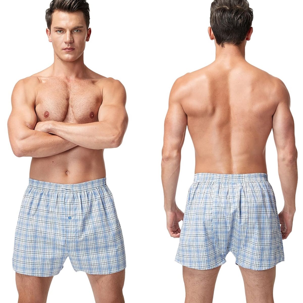 GARSIL - Boxer Trevira De Hombre Con Diseños - Tela Liviana Y Delgada - Docena