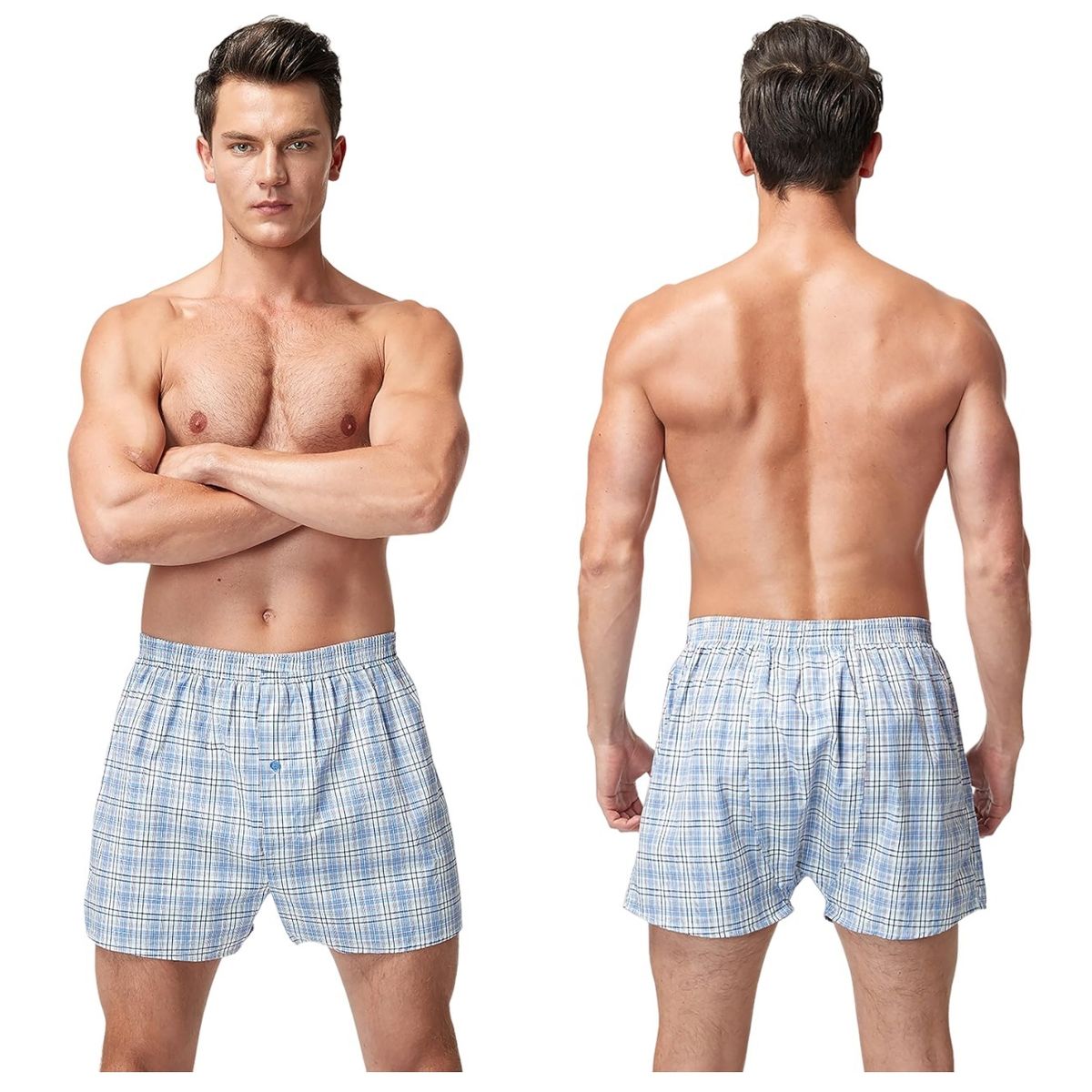 GARSIL - Boxer Trevira De Hombre Con Diseños - Tela Liviana Y Delgada - Docena