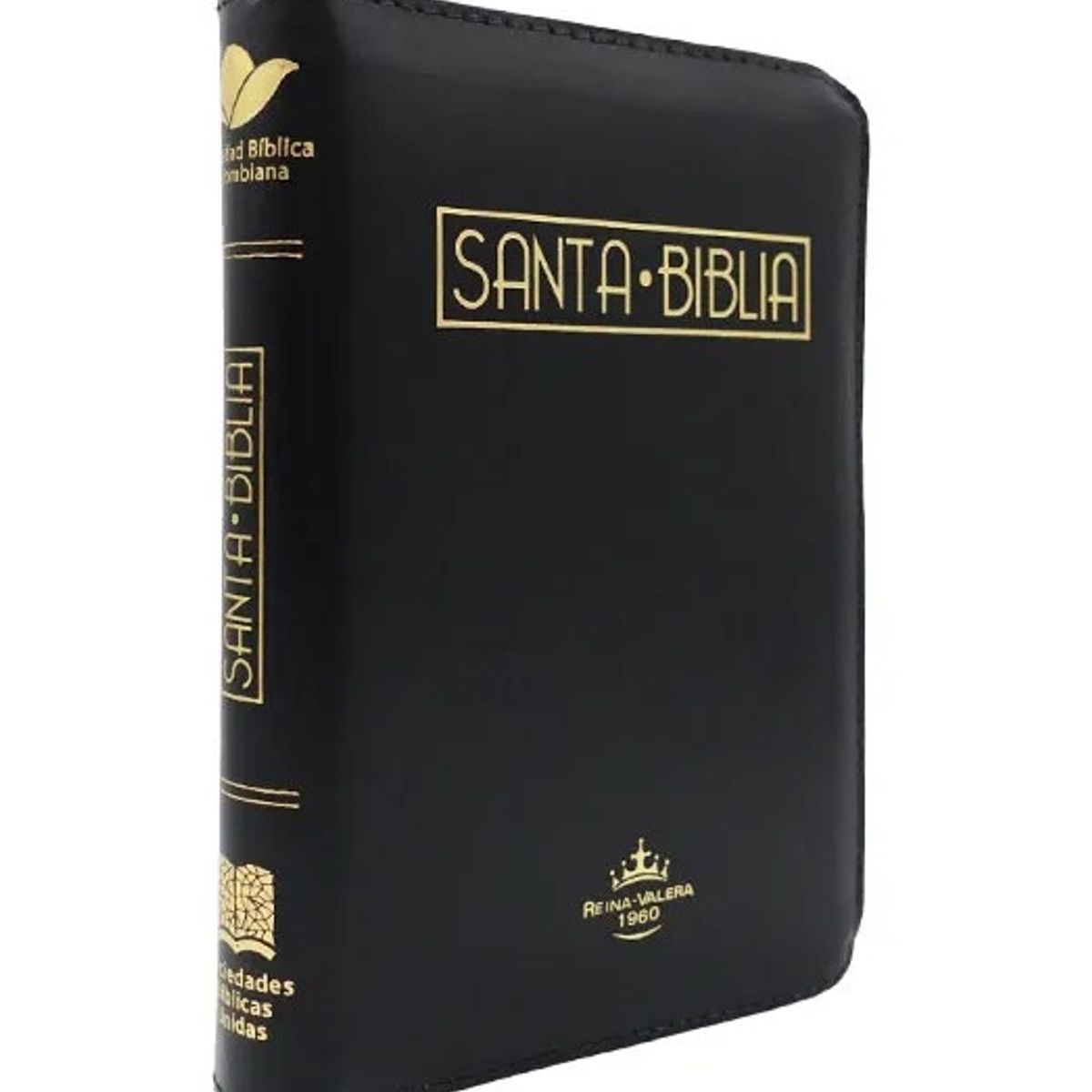 SOCIEDADES BIBLICAS UNIDAS - Biblia RVR compacta concordancia cierre color negro