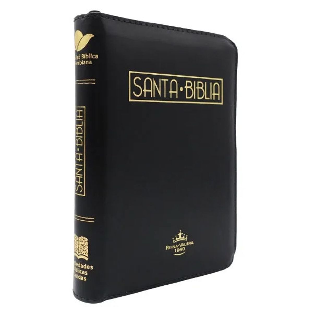 SOCIEDADES BIBLICAS UNIDAS - Biblia RVR compacta concordancia cierre color negro