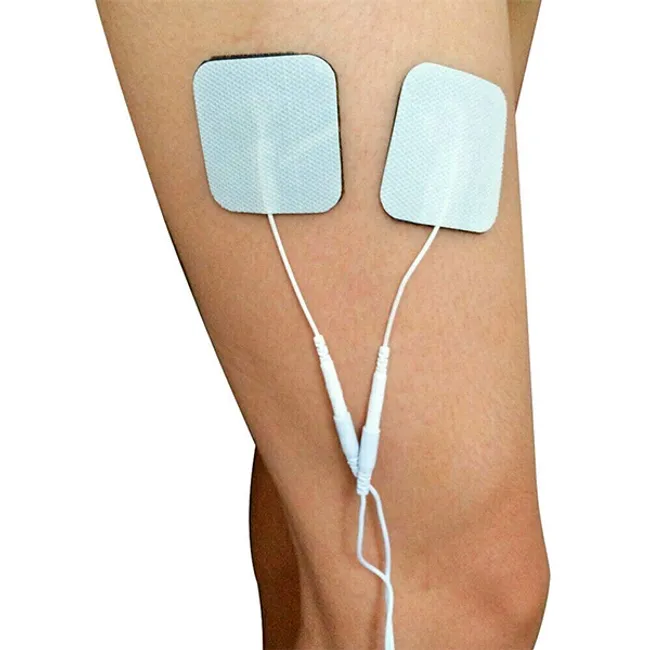 GENERICO - Electrodos 8x Pares Cuadrado 5x5 cm