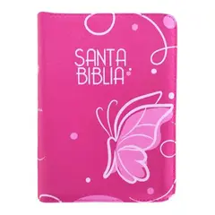 SOCIEDAD BIBLICA CHILENA - Reina Valera 1960 Bolsillo Cierre Fucsia ayudas QR