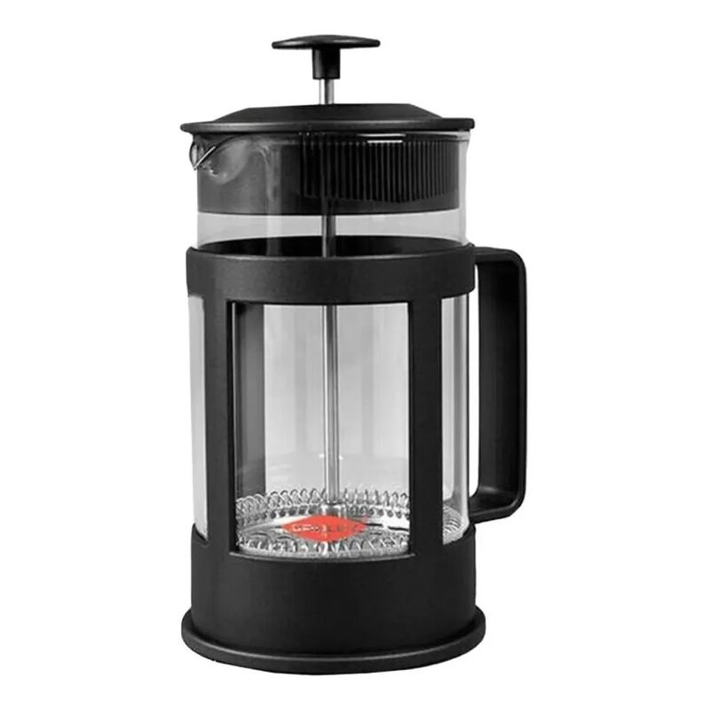 OROLEY - Cafetera Oroley New Parma Negra 3 Tazas Prensa Francesa