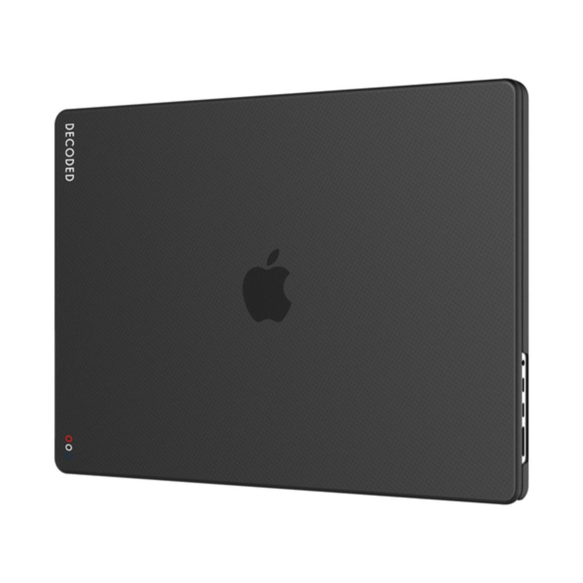 DECODED - Funda dura snap on case Macbook Pro M2 14" Decoded Negro