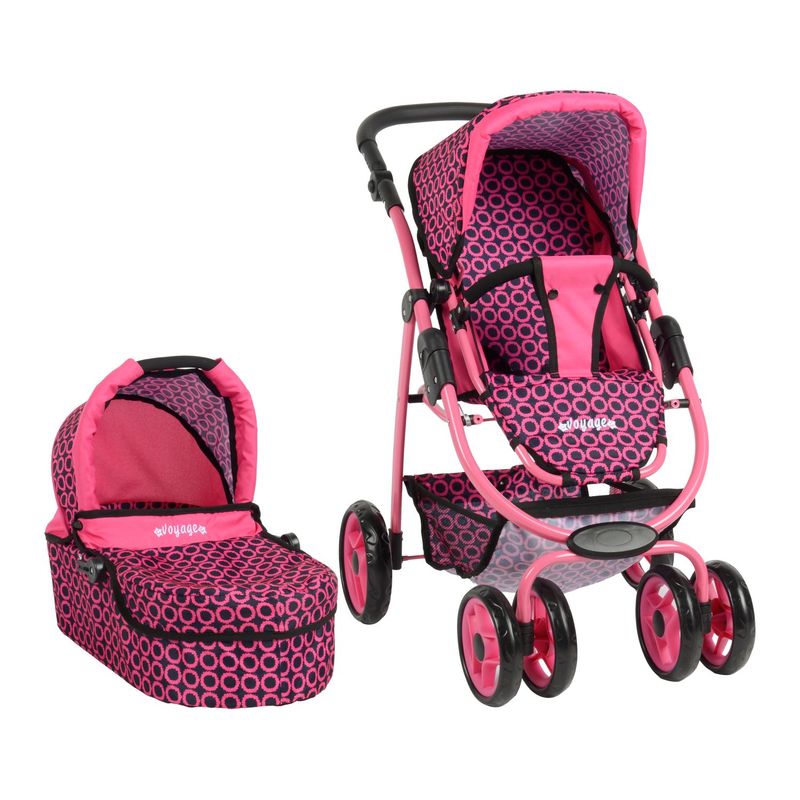 VOYAGE - Coche Muñeca Formato Real Zeus Voyage Fucsia
