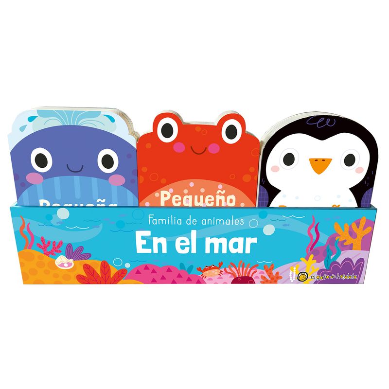 EDITORIAL GUADAL - LIBRO FAMILIA DE ANIMALES MAR: CANGREJO, PINGU
