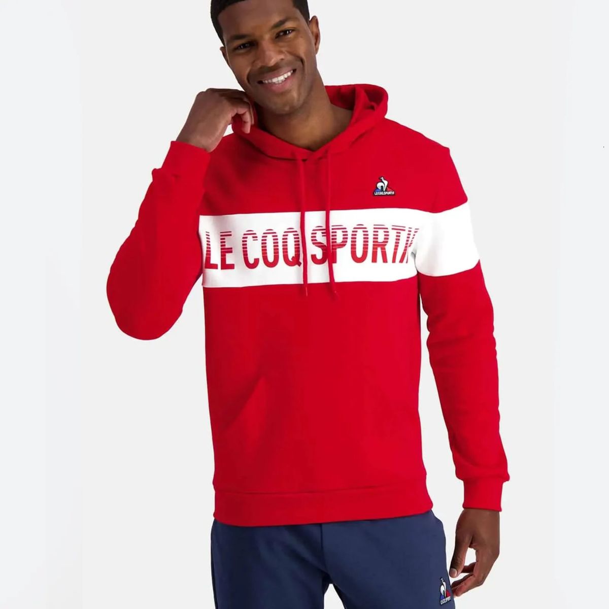 LE COQ SPORTIF - Polerón Hoody Logo - Le Coq Sportif