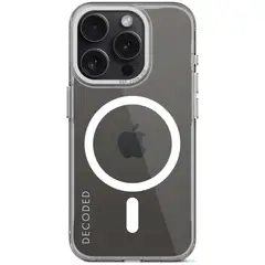 DECODED - Funda reciclada MagSafe iPhone 15 Pro Transparente