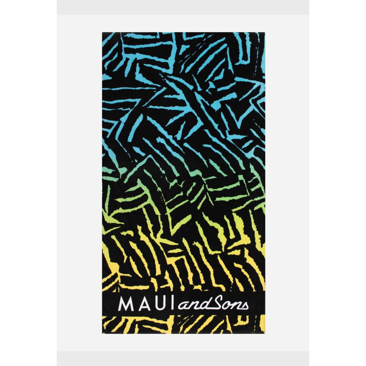 MAUI AND SONS - Toalla Hawaiian Jungle Multicolor Hombre Maui and sons