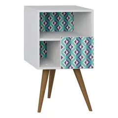 BE DESIGN - MESA LATERAL RETRO 1008 BLANCO - - 1238113