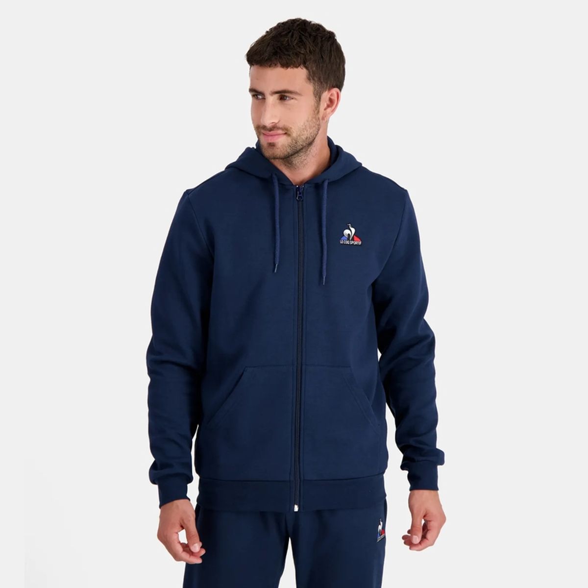 LE COQ SPORTIF - Polerón con Cierre - Le Coq Sportif
