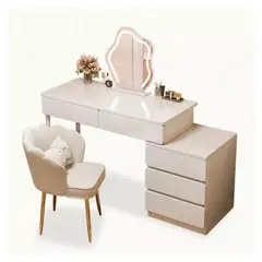 HOMER DESIGN - Tocador De Lujo Con Espejo Led Y Comoda Intercambiable