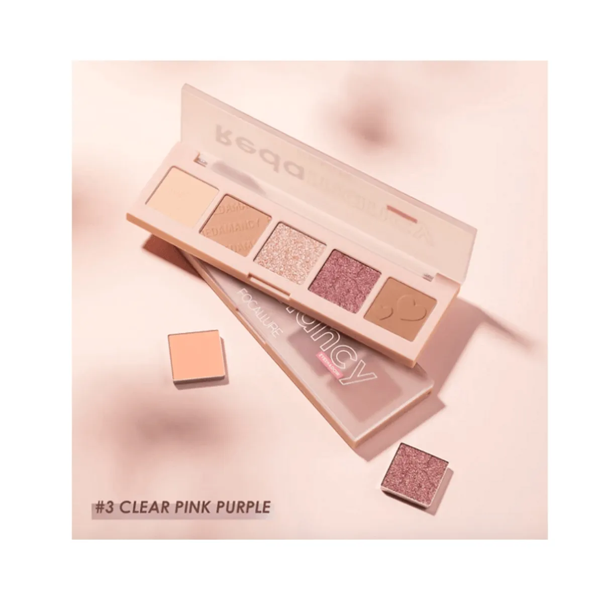FOCALLURE - Paleta de Sombra Redamancy 03 CLEAR PINK PURPLE Focallure
