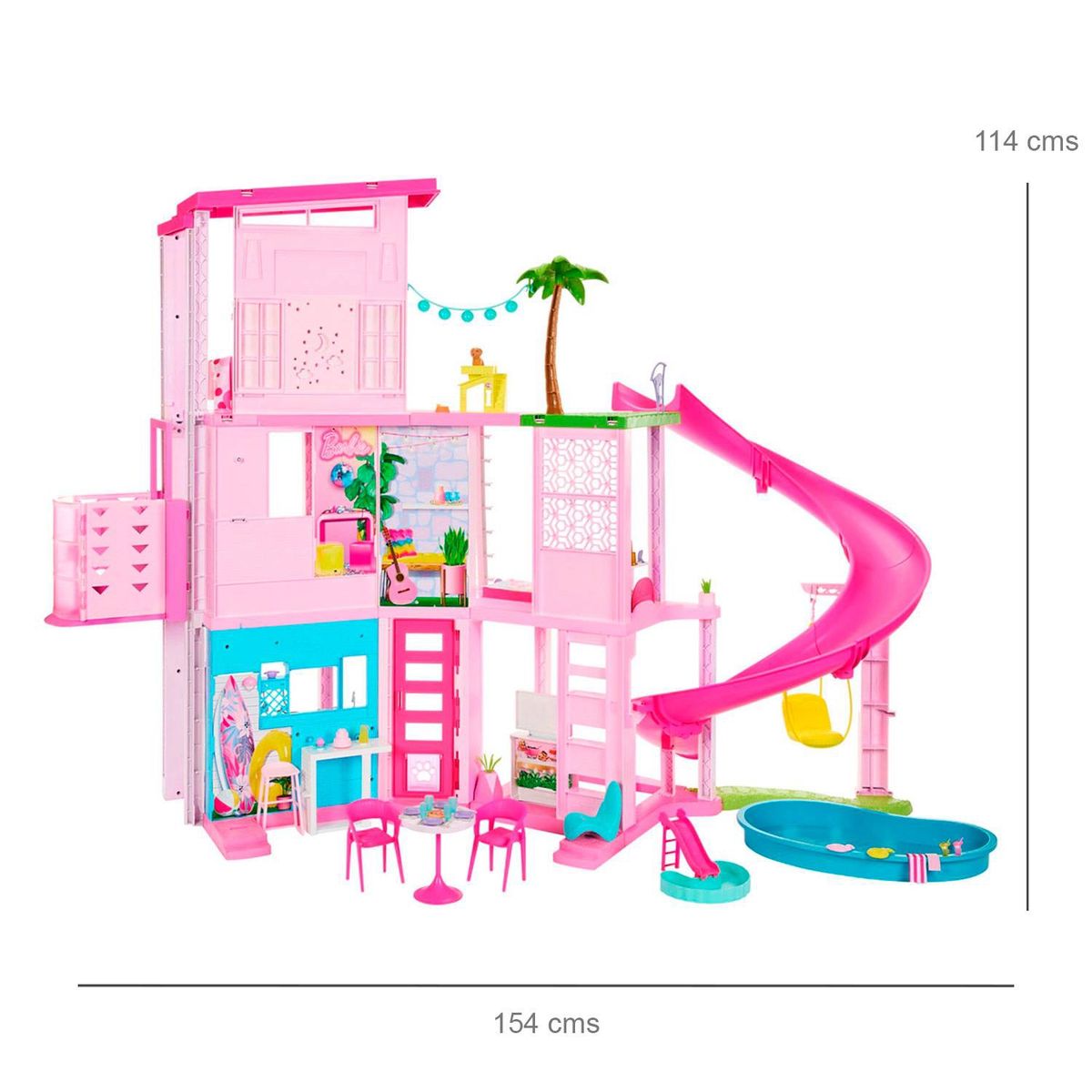 MATTEL - Casa de Los Sueños Barbie 2023  360°+75 Accesorios