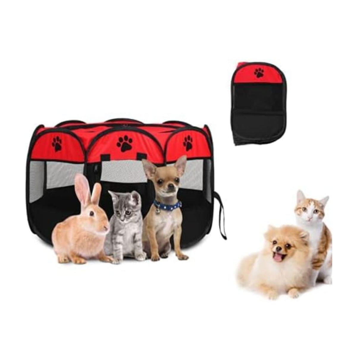 GENERICO - Corral Para Mascotas Perros o Gatos Talla Xl