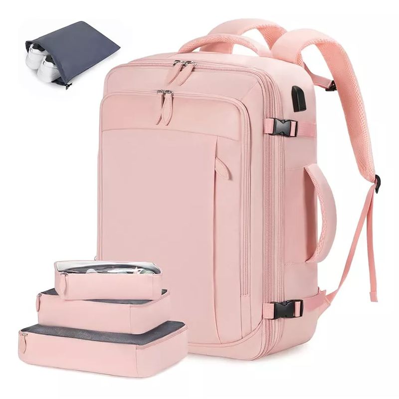 EVERSO - Mochila Viaje Impermeable Antirrobo Con Puerto Usb Notebook