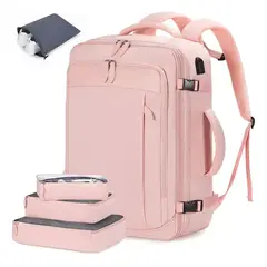 EVERSO - Mochila Viaje Impermeable Antirrobo Con Puerto Usb Notebook