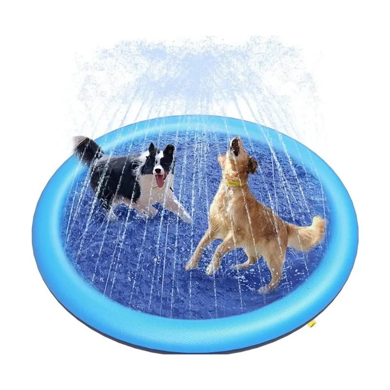 GENERICO - Alfombra Cama De Agua De Aspersor Para Mascotas 150cm