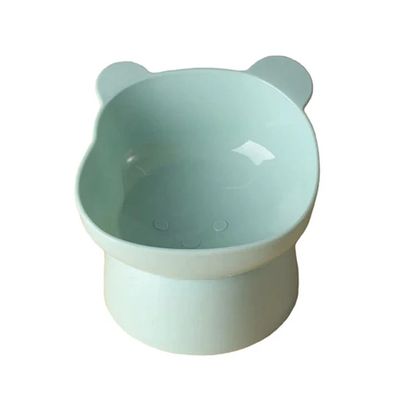 Imagen 2 del producto Cuenco Bowl Plato Inclinado Elevado Perro Gato Mascota Verde