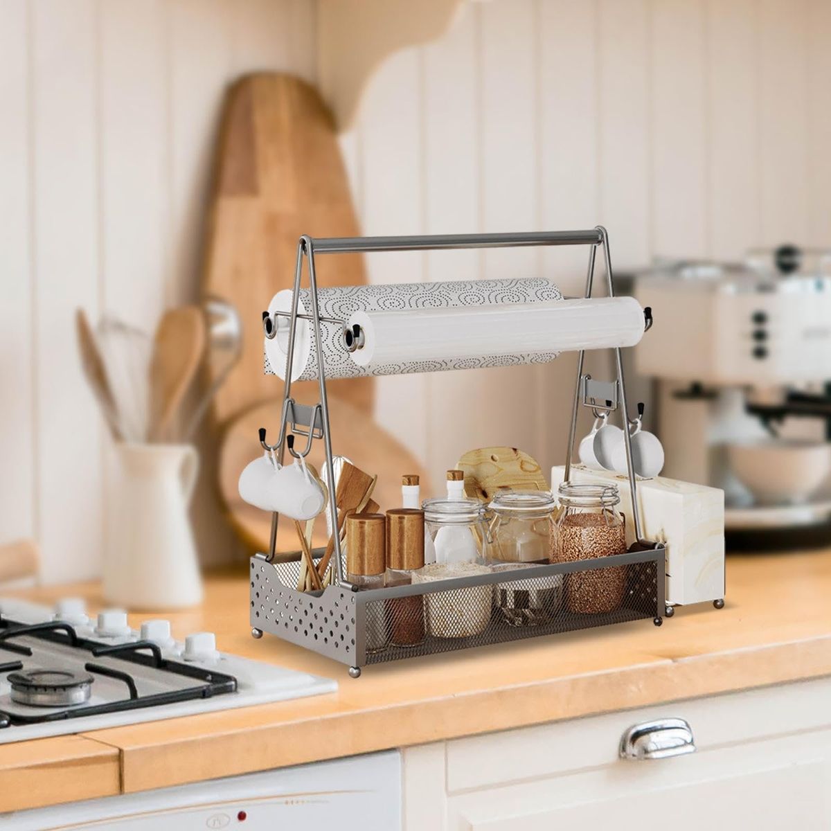 HALMAN - Estante portátil para cocina de picnic…