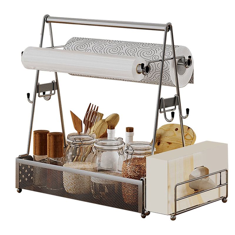 HALMAN - Estante portátil para cocina de picnic