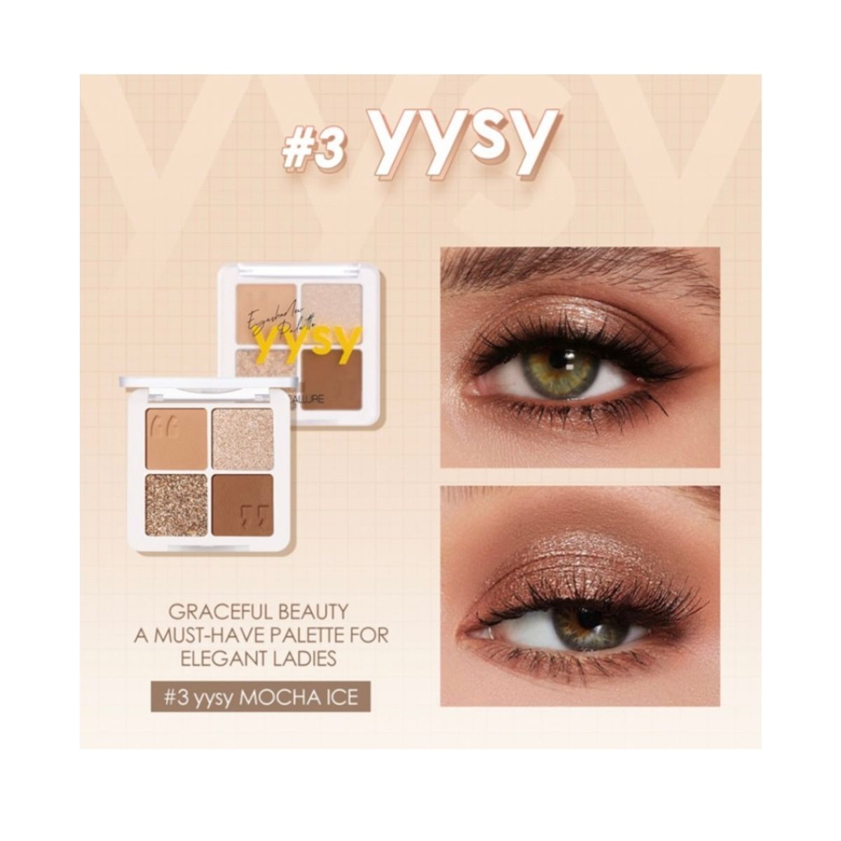 FOCALLURE - YYSY MOCHA ICE Eyeshadow Focallure Paleta De Sombras
