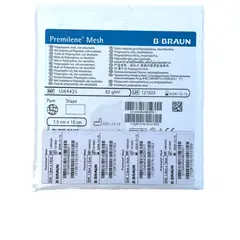 GENERICO - MALLA POLIPROPILENO 15 X 7.5 Premilene Mesh de Braun