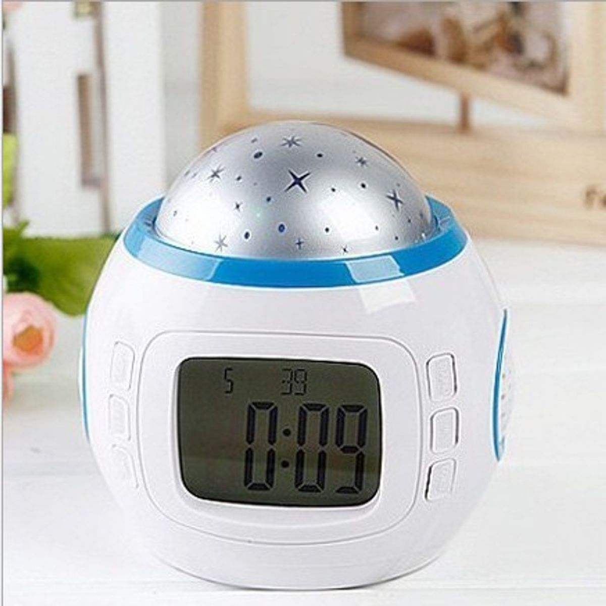 EDWINAYY - Relojes Despertador Digital Led Estrellas Colores Ni?os