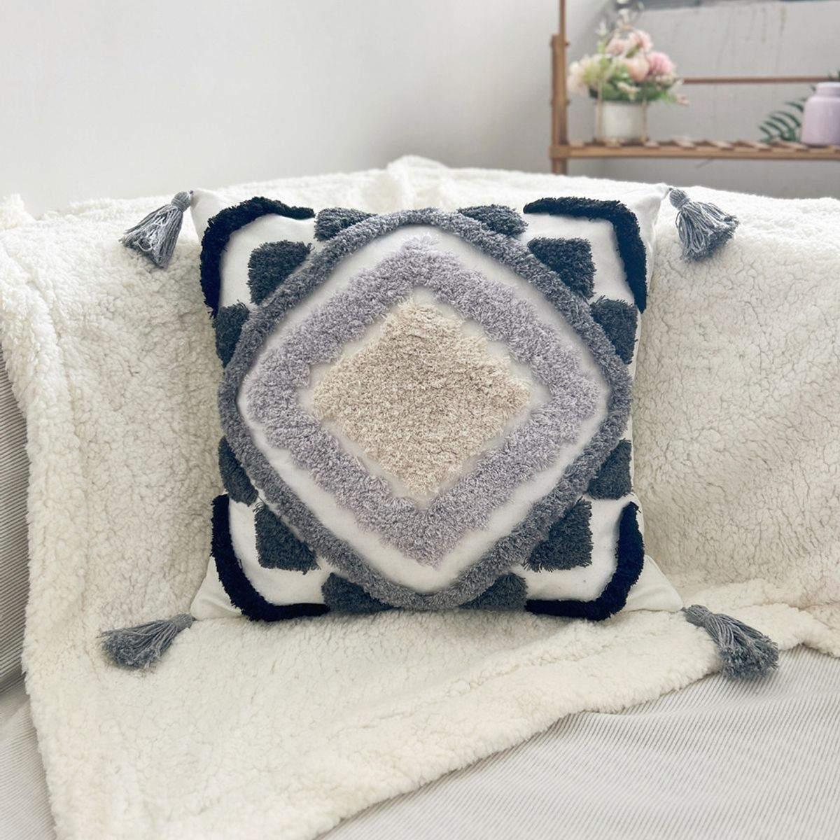 GENERICO - Fundas Para Cojín Decorativas Modelo Nordico Boho 8