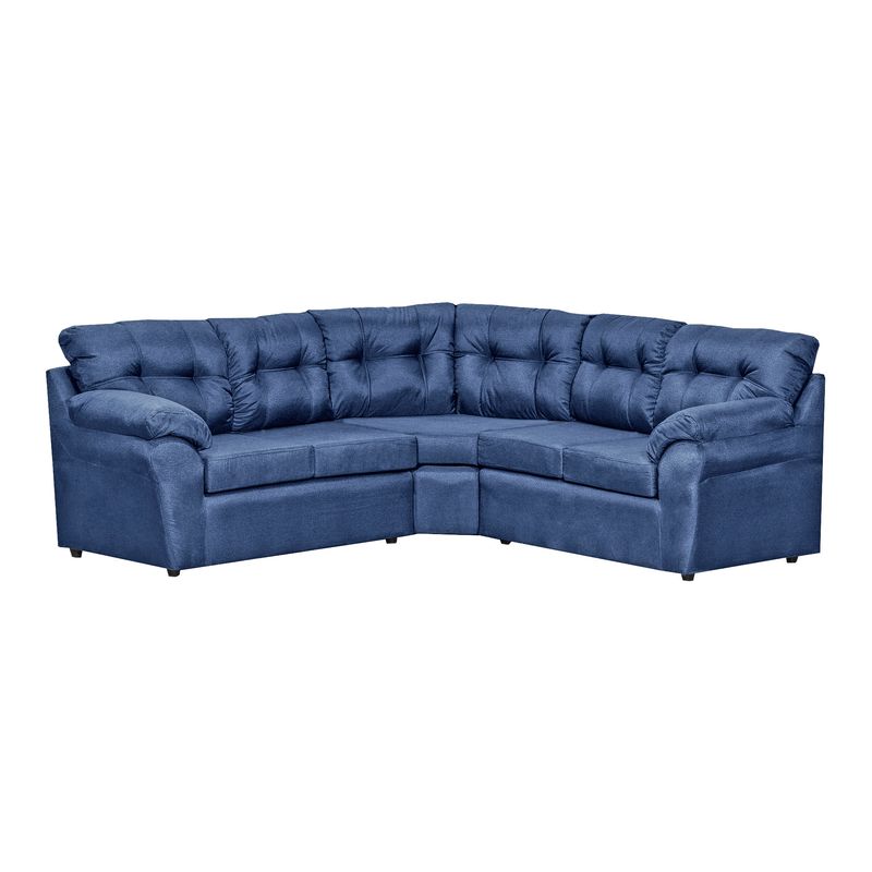 DECOOUTLET - Seccional Polonia 212 Tela Azul