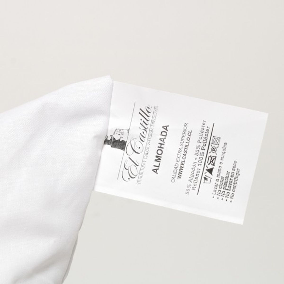 EL CASTILLO FRAZADAS - Almohada Castillo 50 x 90 cm