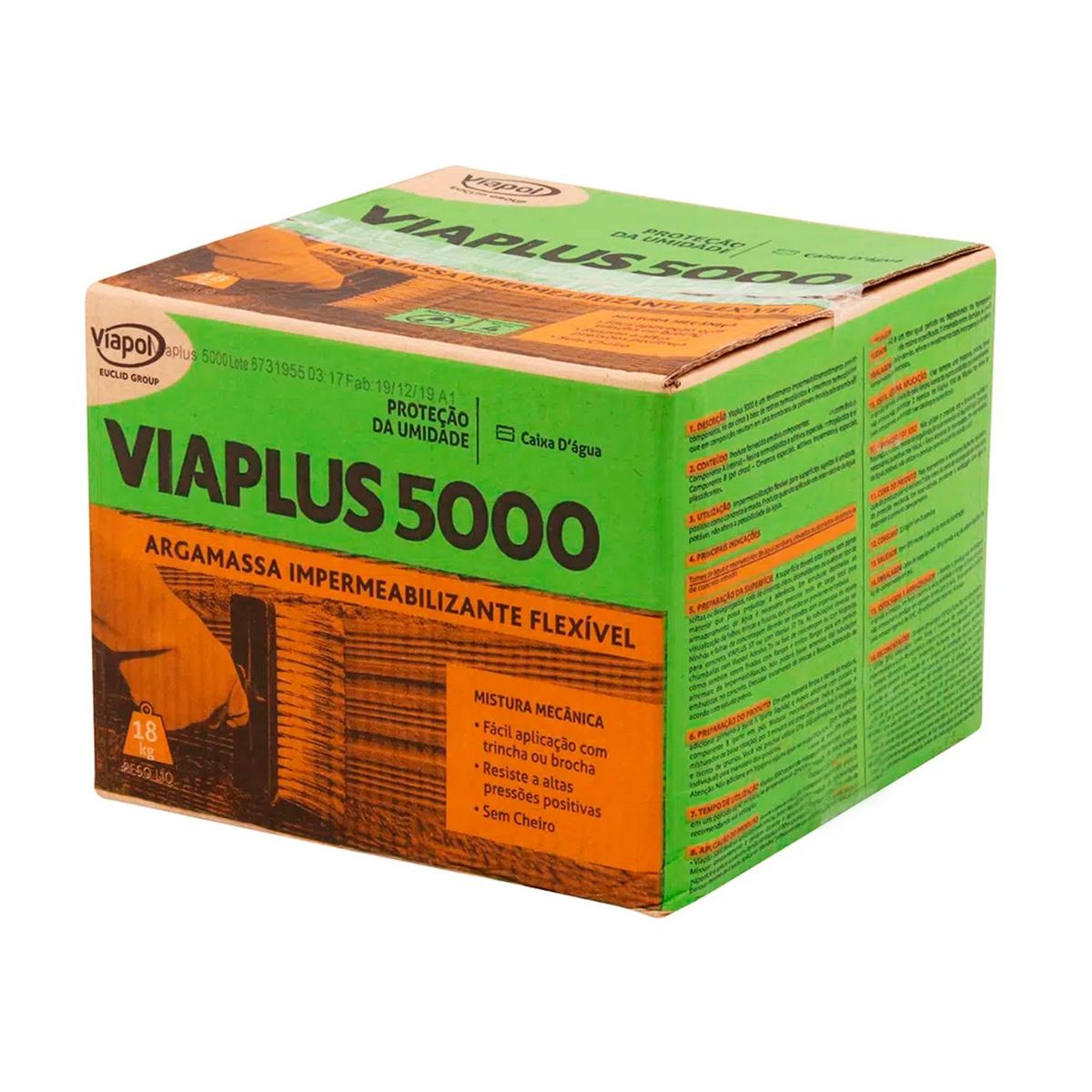 INSYTEC SAFETY - impermeabilizante Cementicio flexible Viaplus 5000