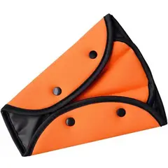 GENERICO - ADAPTADOR CINTURON DE SEGURIDAD PARA NIÑOS NARANJO