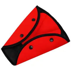 GENERICO - ADAPTADOR CINTURON DE SEGURIDAD PARA NIÑOS ROJO